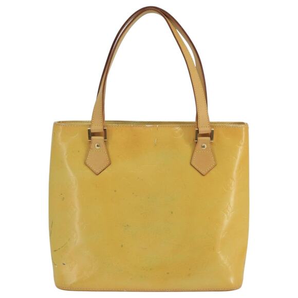 LOUIS VUITTON Monogram Vernis Houston Hand Bag Gris M91053 - Picture 2 of 13